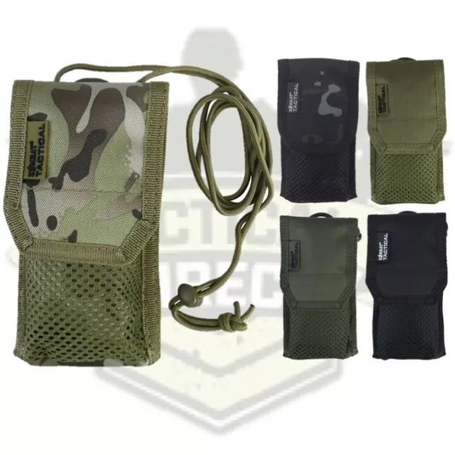 Army Padded Phone Sleeve Pouch Fits Most Phones Belt Molle Holder Mtp Btp Camo