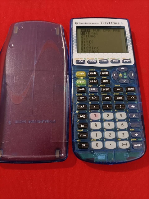 Texas Instruments TI-83 Plus Programmable Graphing Calculator (Packaging and Colors May Vary