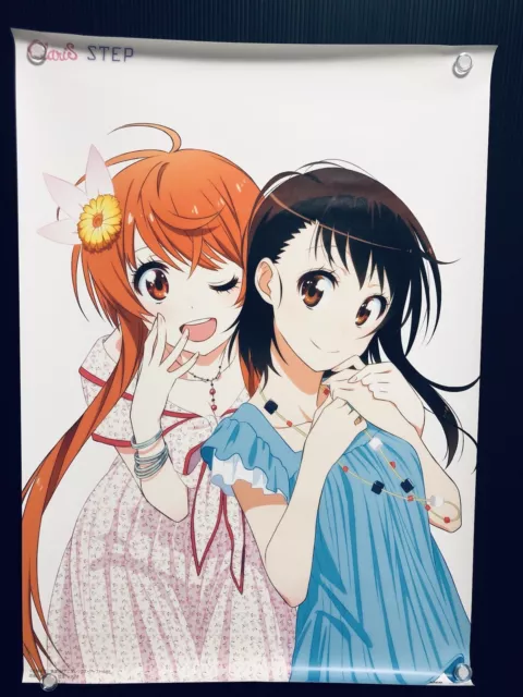 Nisekoi : Chitoge / Kosaki 2015 Anime B2 Size Original Poster (Roll:NM