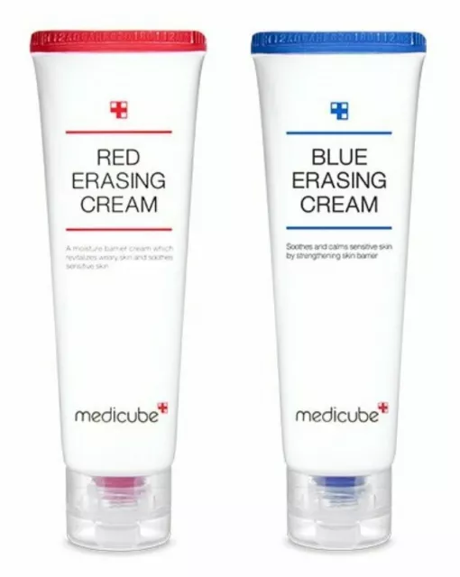 MEDICUBE Blue Erasing Cream 50g Deep Moisturizing Sensitive Skin K-Beauty 3
