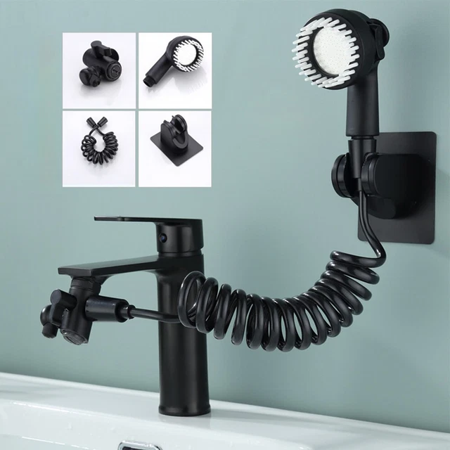 Robinet D'Extension Multifonction Rotatif À 1440 ° Avec Lumières Led