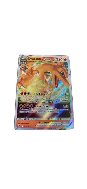 CARTE POKÉMON DRACAUFEU Vstar 019/159 FR EUR 11,00 - FR
