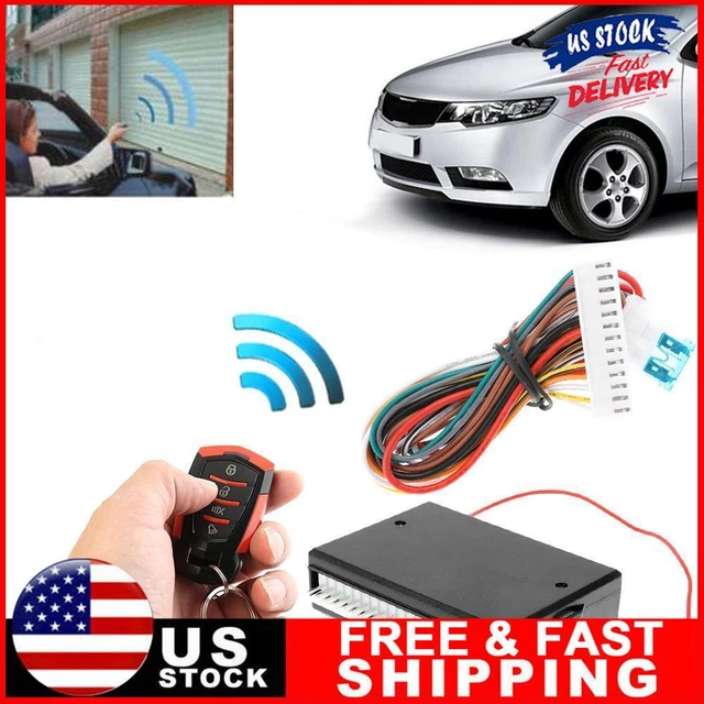 Car Remote Central Door Locking Kit Auto Keyless Entry Alarm System 405/T111