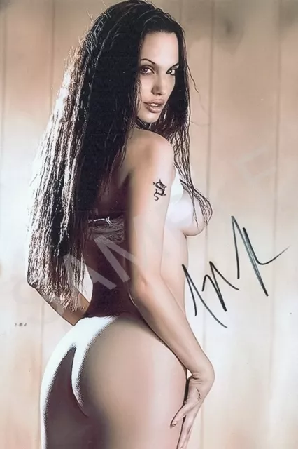 Photo Angelina Jolie Autographe Signed 10 x 15 cm AJ11