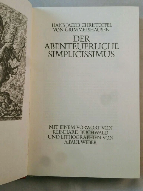 HANS JACOB CHRISTOFFEL von Grimmelshausen: Der Abenteuerliche