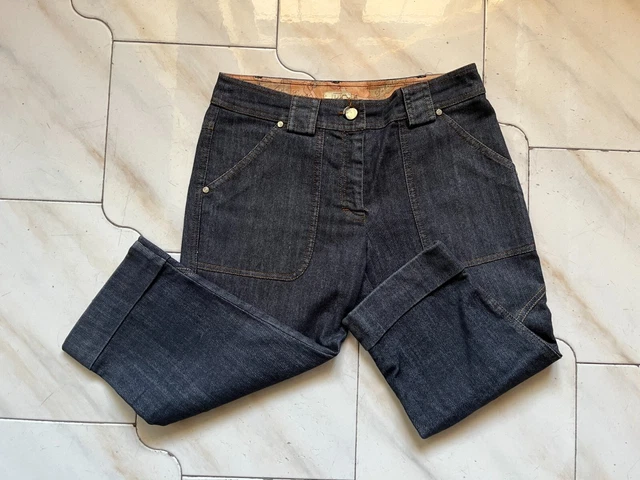 Jeans Femme Alviero Martini 'Prima Classe Voyages' - Taille 44 Italienne, Neuf Sans Étiquette