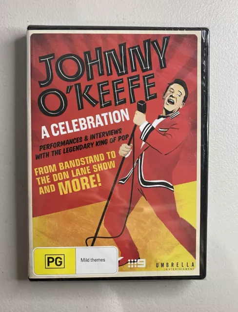 Johnny O'Keefe - Live Across Australia DVD Region All New Sealed