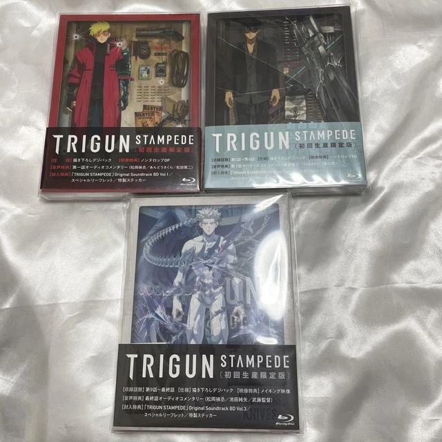 Trigun Stampede Blu-Ray First Limited Edition Complete Volume