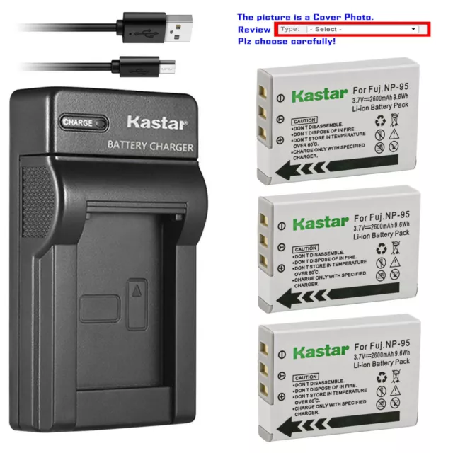 Kastar Battery Slim Charger for RICOH DB-90 BJ-9 & RICOH GXR Mount A12 Camera