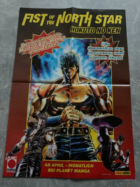 Poster - Fist of the North Star - Hokuto No Ken - 2000 - 59 x 41 cm