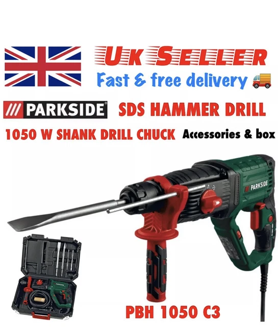 Parkside 1050w hammer drill review sales