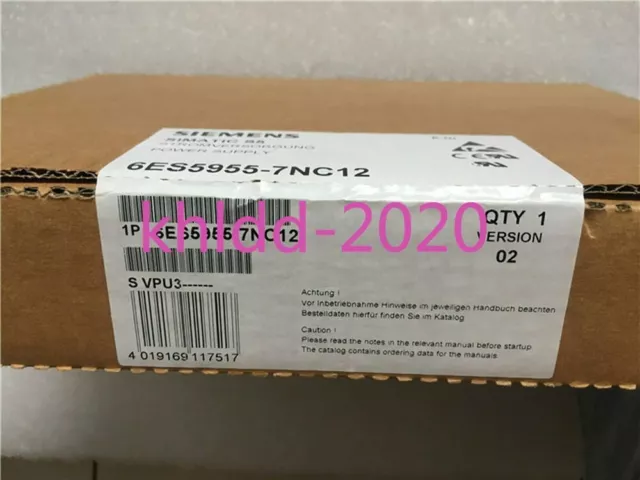1PC Siemens 6ES5955-7NC12 6ES5 955-7NC12 New In Box Expedited Shipping