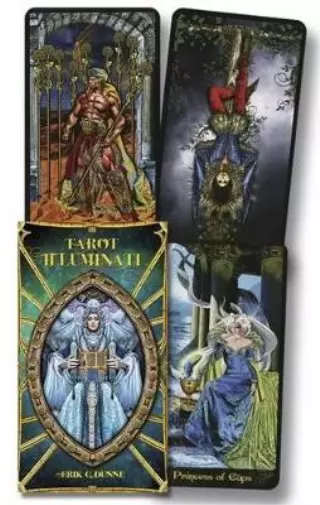 Erik C Dunne Kim Huggens Tarot Illuminati Deck (Merchandise) Tarot Illuminati