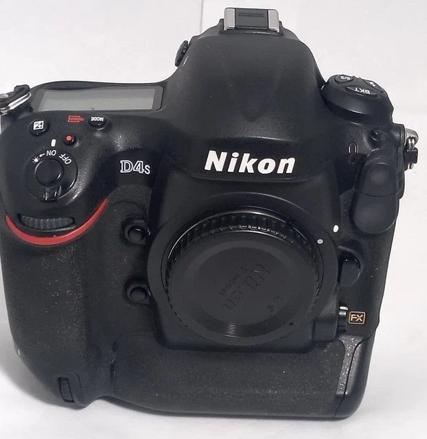Nikon D4S 16.2 MP Digital SLR Camera - Black (Body Only)