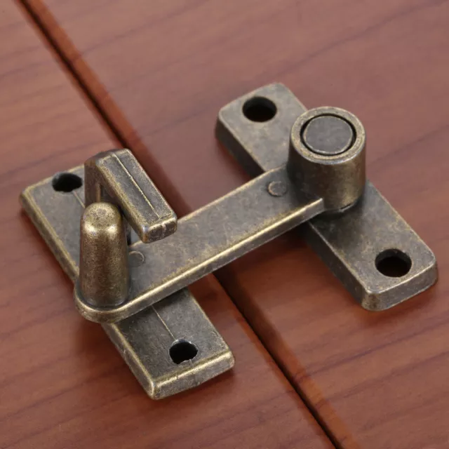 Rustic Bronze Sliding Door Latch Locks Safety Gate Bolt Lock Shed Barn Hardware