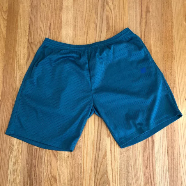 Undefeated_5 Strike Mesh Basketball Shorts - Teal 2XL