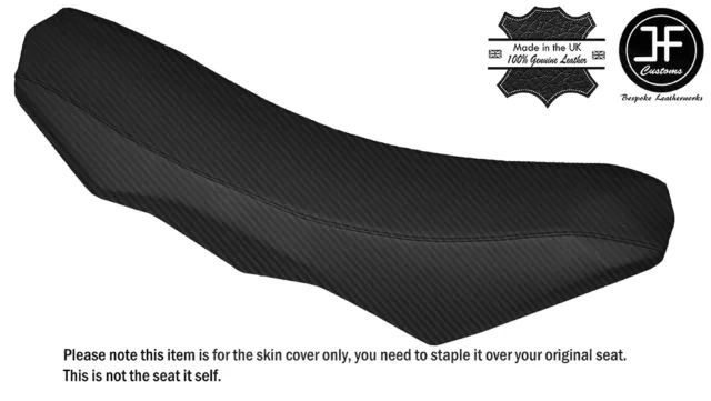 Carbon Fiber Vinyl Custom Fits Ktm 690 Smc R Enduro 10-16 Dual Seat Cover