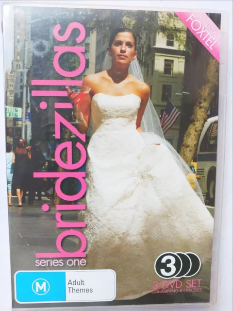 Bridezillas : Series 1 (3 DVD Set) Region 4, FREE Next Day Post from NSW