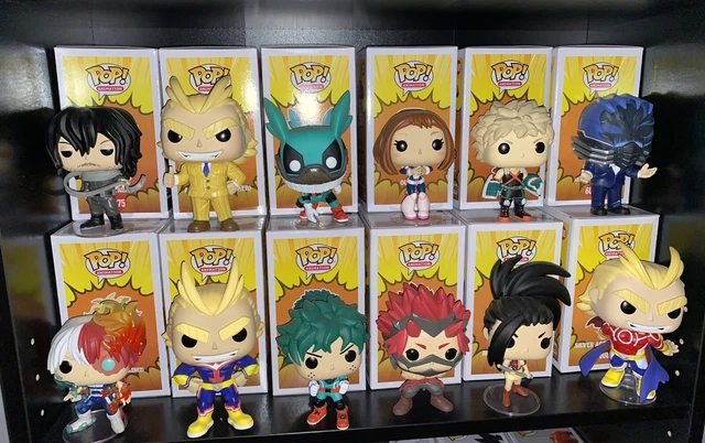 Funko Pop Sammlung My Hero Academia (14 Figuren+OVP)