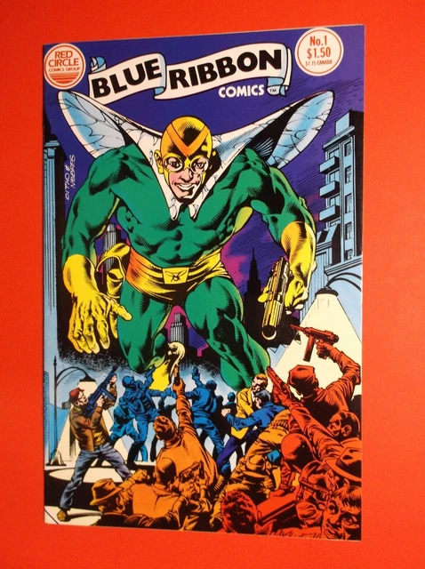Blue Ribbon Comics # 1 - Vf 8.0/8.5 - 1983 Simon & Kirby - Red Circle Comic