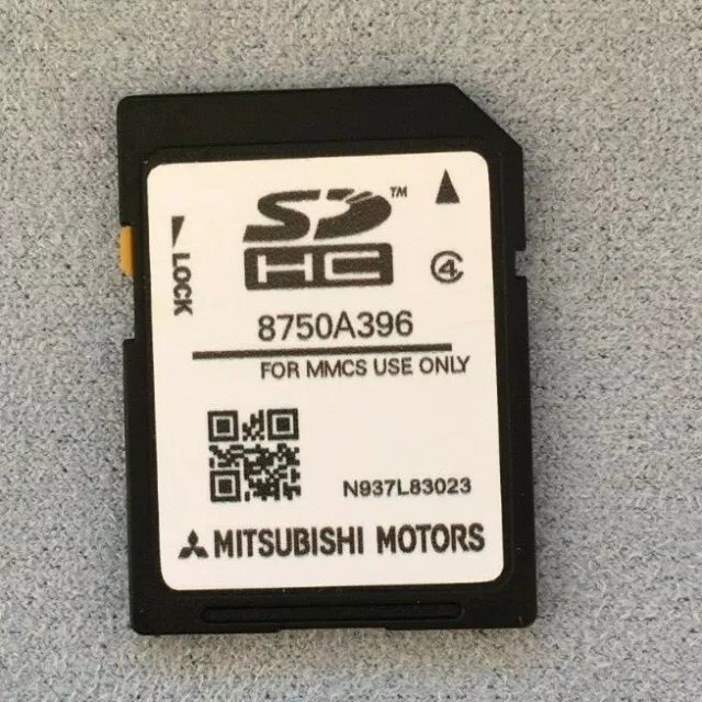 MITSUBISHI MMCS Multi-System W-11 W-12 SAT NAV 8750A396 SD Europe 2023-2024