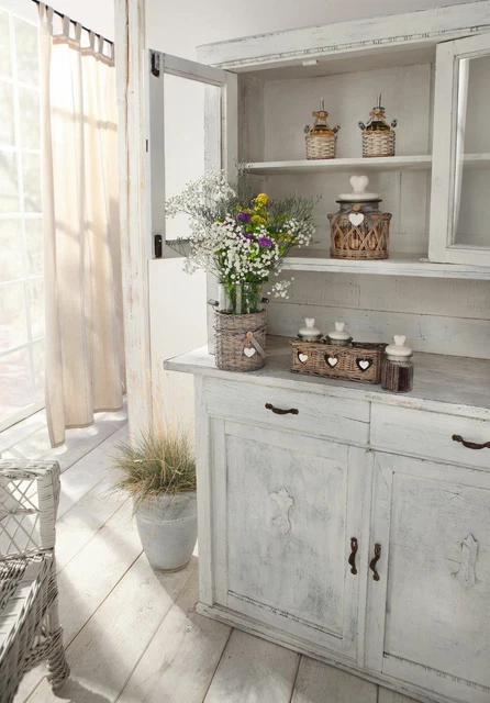 Salvare Set 2x Deko-Vase " Bella Cottage ", 2tlg. Romantica Stile Country