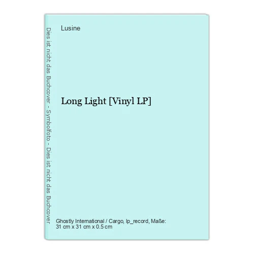 LUSINE / LONG LIGHT (LTD MARBLED LP) / Ghostly International