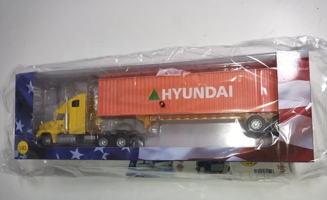 Camion Miniature 1/43 Freightliner FLD 112 1990 - Altaya - Neuf - Collection