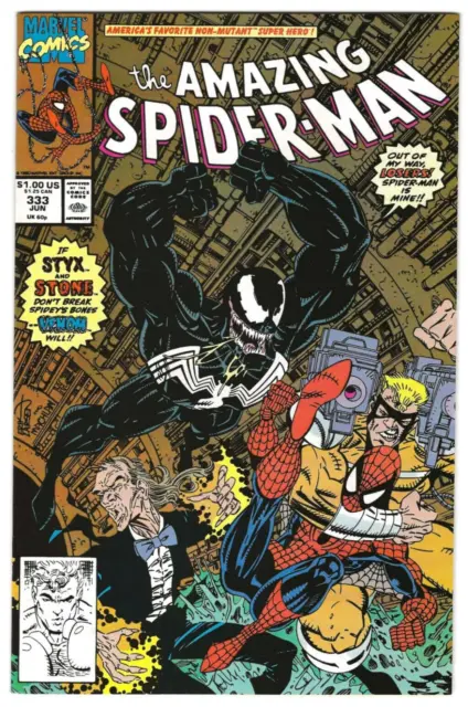 Marvel Comics THE AMAZING SPIDER-MAN #333 first printing