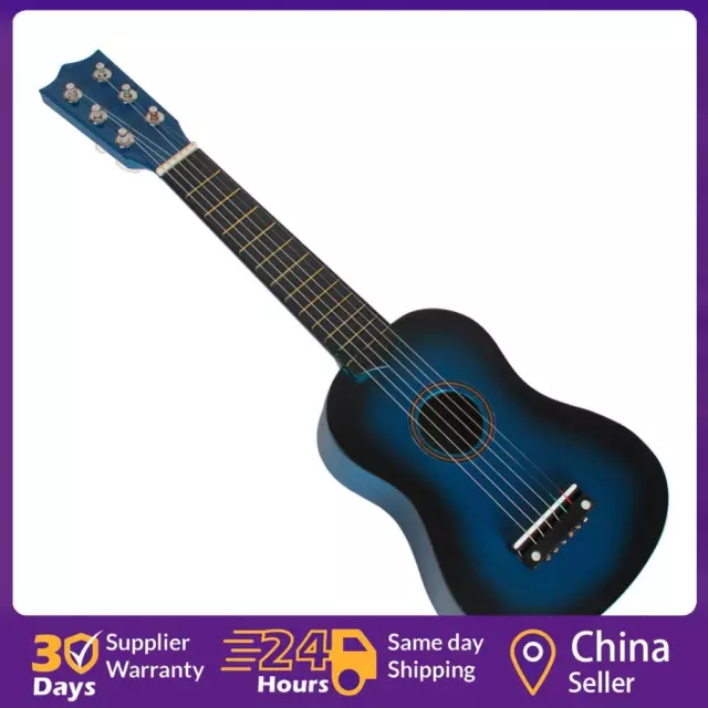 21 pulgadas 6 cuerdas ukelele mini guitarra instrumento musical niños principiantes regalos juguete