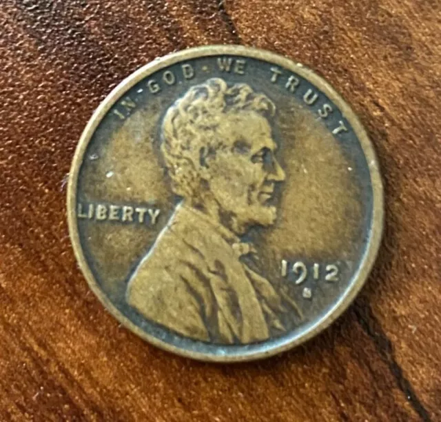 1912-S Lincoln Cent -  Great Condition