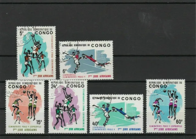 Congo Used Sports Stamps Ref 23829