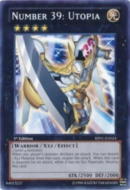 Yugioh-Number 39: Utopia-Battle PAck Rare-1st-BP01 EN024 (NM)