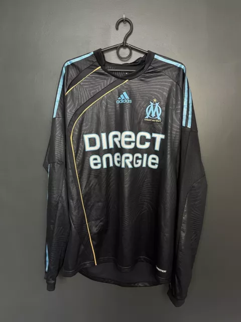 Olympique Marseille 2009/2010 Player Issue Formotion Third Football Long Sleeve