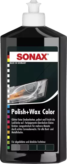 SONAX Polish&Wax Color Nano Pro Farbpolitur schwarz 500ml (34,16 EUR/L)