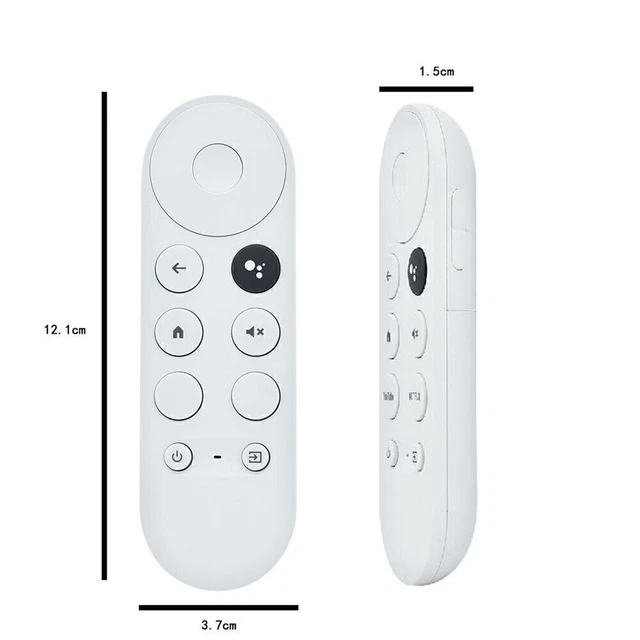 REPLACEMENT FOR CHROMECAST With Google TV Voice Bluetooth IR Remote
