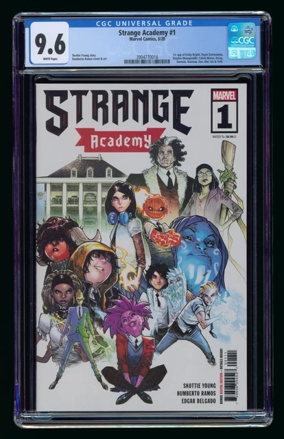 STRANGE ACADEMY #1 (2020) CGC 9.6 1st APPEARANCE 1st PRINT