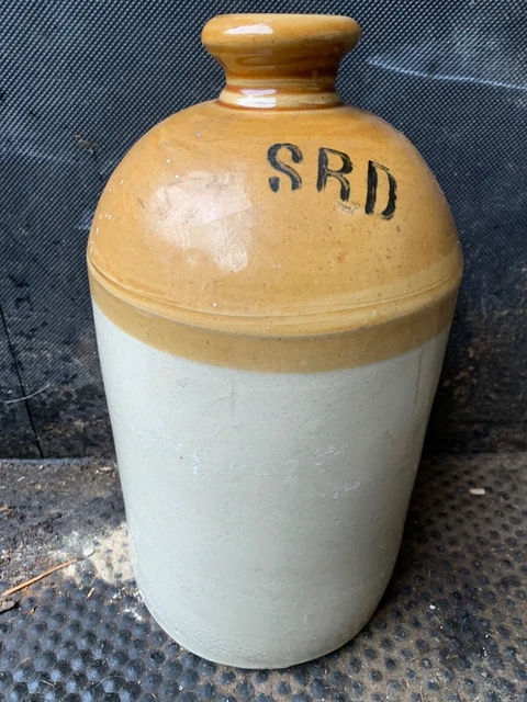 ORIGINAL WW1 SRD Jar Rum Jar - British Army Issue - 