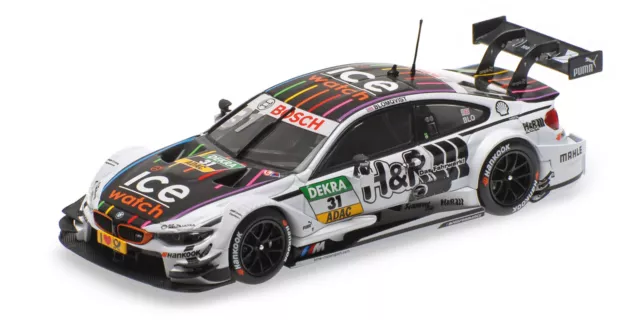 Minichamps 410162431 BMW M 4 F82 ICE WATCH TEAM MTEK TOM BLOMQVIST DTM 2016 1:43