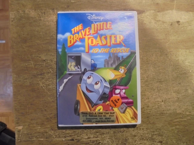 THE BRAVE LITTLE Toaster to the Rescue (OOP DVD, 1999) Disney