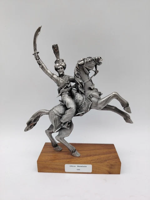 Figurine En étain Les Étains Du Prince - Le Pont D'Arcole - Cavalier
