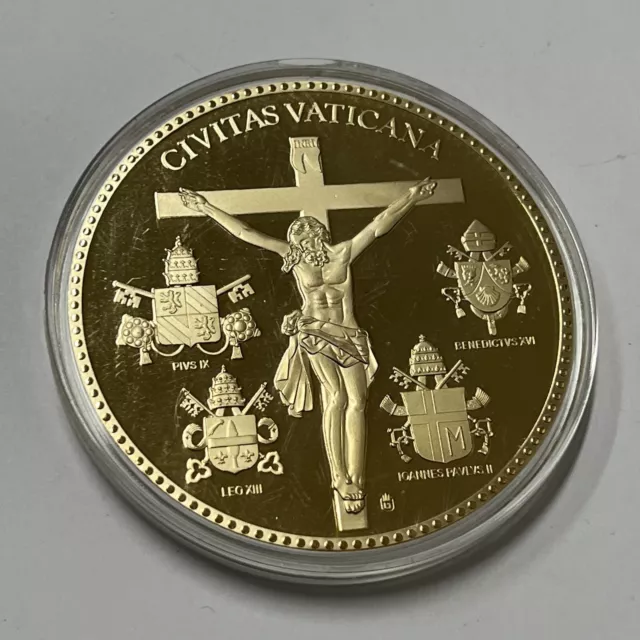 Medaille Religiöse Vatikan Papst 1846-1878. Ref75744 3