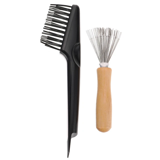 Metal Wire Rake Remove Comb Brush Cleaning Tool Tinsel Hair Detergent