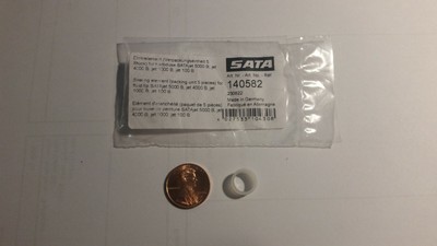 SATA Fluid Tip Seal 140582, X5500, 5000, 4000, 1000, 100 Spray Paint Gun HVLP RP