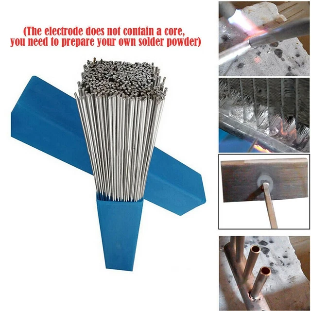 Baguettes de soudage 10 pièces Baguettes de soudage en Argent Basse température métal Aluminium Baguettes de soudage 10 pièces Baguettes de soudage en Argent Basse température métal Aluminium