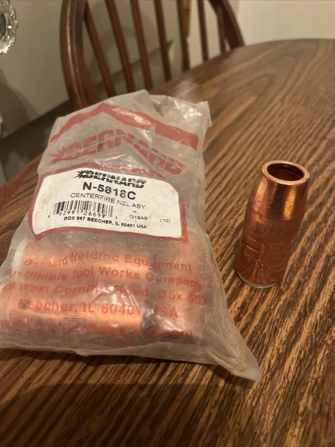 Bernard N-5818C Centerfire Gaz Nozzle - Copper