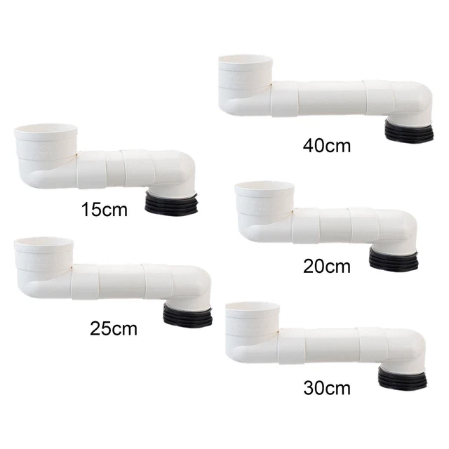 OFFSET TOILET FLANGE Extension Drain Pipe Urinals Lavatory Sink