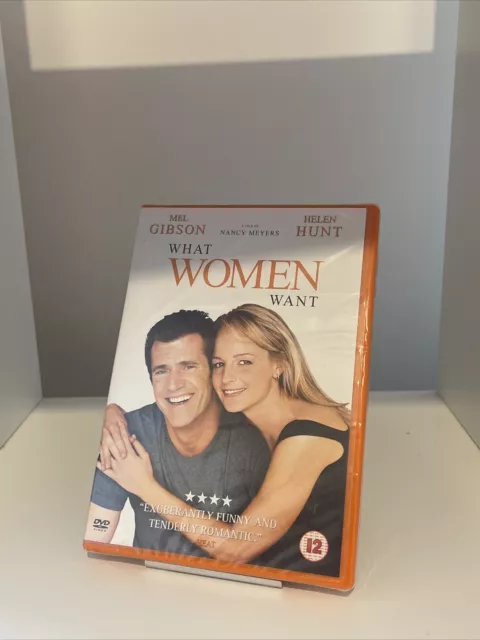 What Women Want DVD (2001) Mel Gibson, Meyers (DIR) cert 12 Fast and FREE P & P