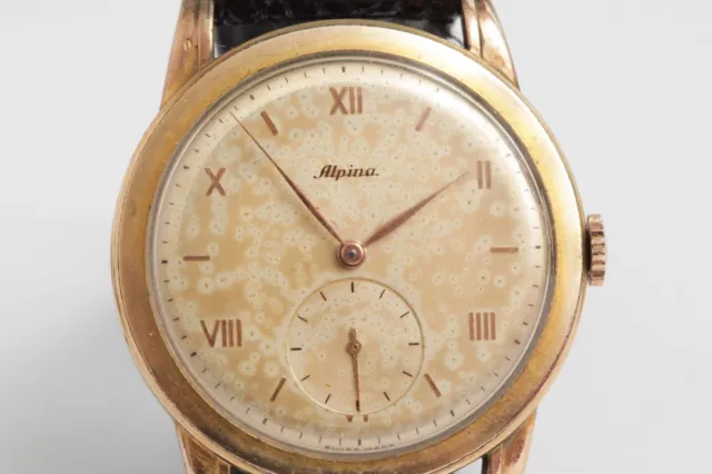 Alpina Jumbo Vintage watch! Art Deco 37mm case! Alpina 592 caliber! Amazing! 3