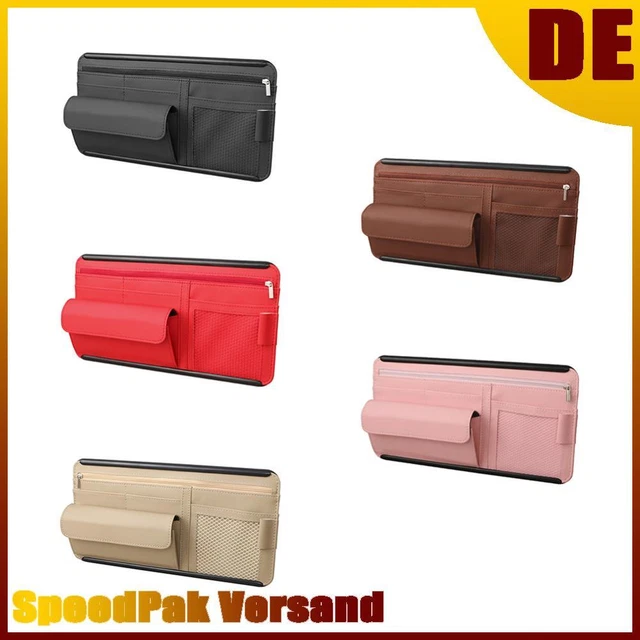 de Universal visiera solare auto porta carte portaoggetti custodia occhiali da sole custodia